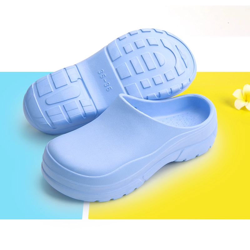 Non-hole surgical shoes, toe-toe shoes, medical EVA slippers, doctor shoes, clean room shoes, food shoes, waterproof clearance 119