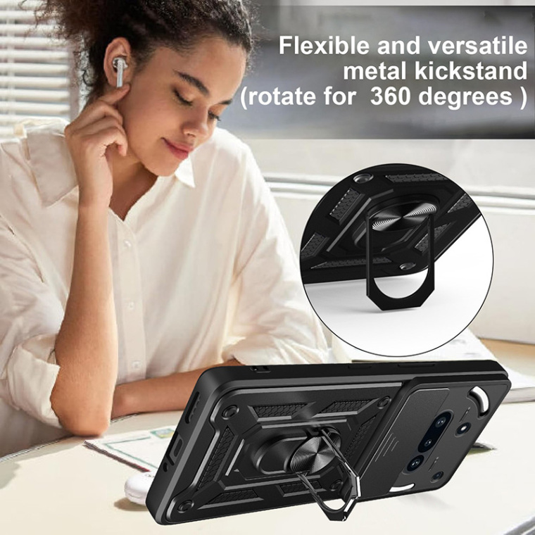 Rugged Rotating Ring Camera Nothing Phone Case