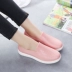 Hàn Quốc giày đi mưa miệng nông phụ nữ thời trang người lớn ống thấp cắt ngắn không trơn trượt giày không thấm nước nhà bếp làm việc giày cao su những người yêu thích mùa hè - Rainshoes Rainshoes
