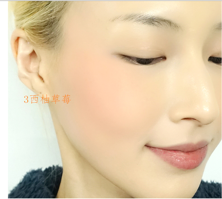 Hàn Quốc ETUDE HOME Dâu tây Cottage Blush Cream Alice Strawberry Blush Alice Red - Blush / Cochineal phấn má clio