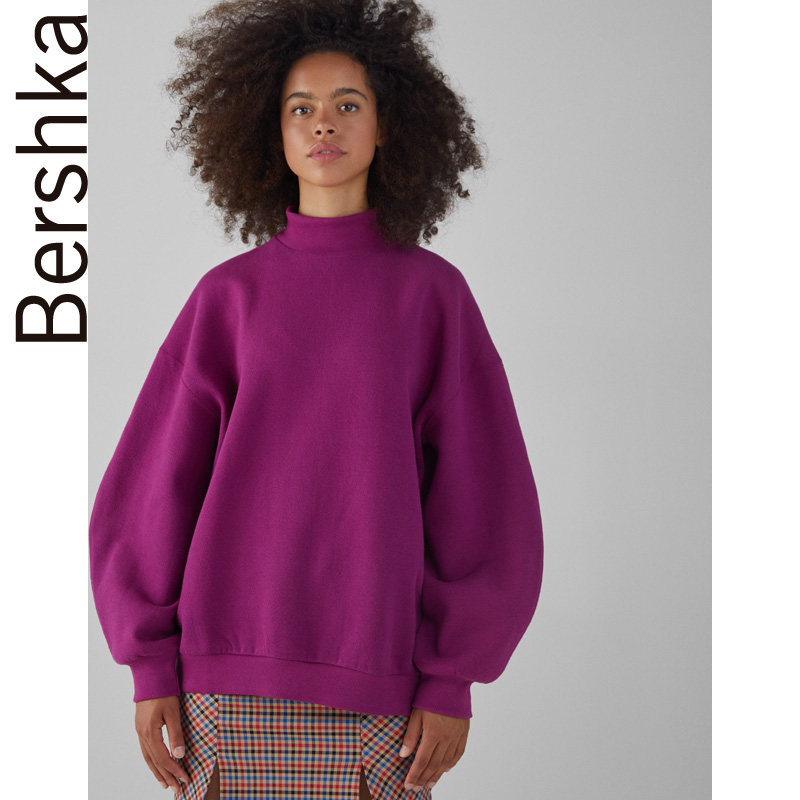 Sweatshirt femme BERSHKA - Ref 3217219 Image 13