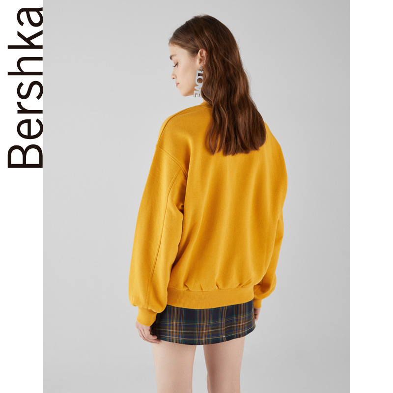 Sweatshirt femme BERSHKA - Ref 3217634 Image 2