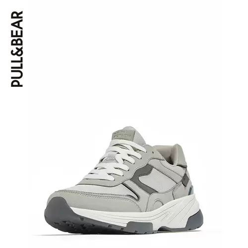Pull & Bear Switching Sports Shouse Женская новая отдыха Soles 4cm 11900840004