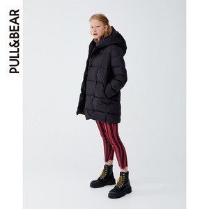 299元包邮 PULL&BEAR 09711404 女士羽绒服