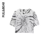 Pull & amp; Ms. Bear 2021 Ранняя осень Новая модная круглая шея с короткой коротки