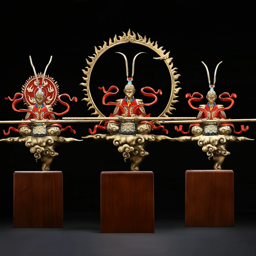 吉善堂 Dou победил тихое мышление Будды все -бронзовые украшения