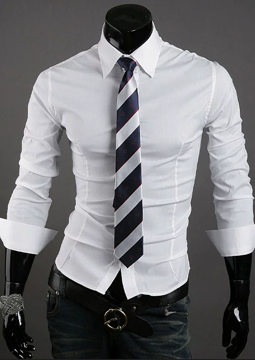 Универсальная рубашка, slim fit, корейский стиль