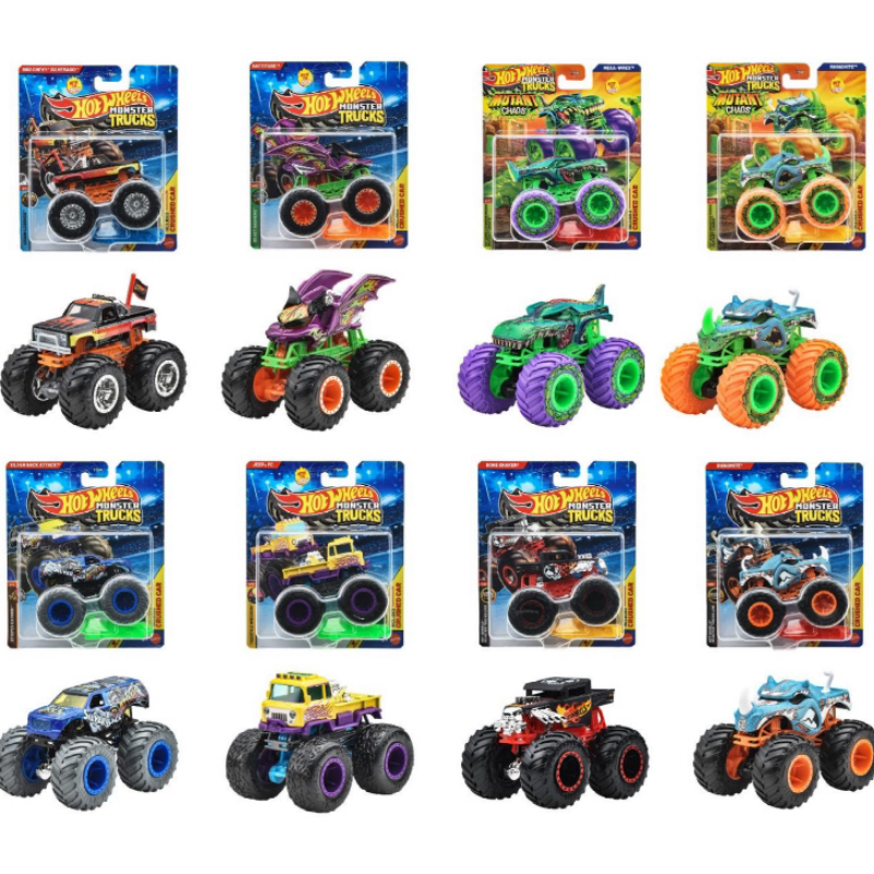 Hot Wheels Wild Bigfoot Series Alloy Children's Boys Toy Gift Car Model Fyj44