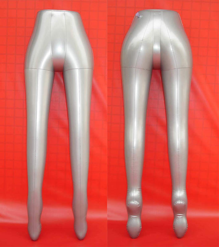 Inflatable Women Pants Mold Pants Feet Bottom Half Body Pants Models Women Pants Display Props Pants Photo Tools Clothing Models