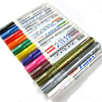 Mitsubishi paint pen PX-20 Graffiti pen electroplated gold electroplated silver stele coloring pen original