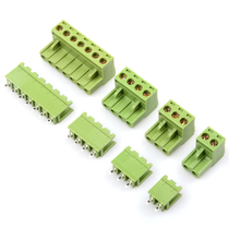 KF2EDG 5 08MM plucking wiring terminal plug straight pin socket 2P 345678910P-20P