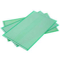 18 * 30CM sided spray tin glass fiber green oil Mighty Plate Tinned Hole Dongle with plate PCB Experiment plate thickness 1 6mm