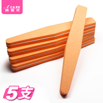Baby nail file nail tool double-sided scrub strip sponge rub repair type frustration strip polishing stamp artifact portable