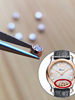 Watch Dial with Sliding Diamonds, Movable Decorative Diamonds Suitable for Chopard Happy Diamonds Watch