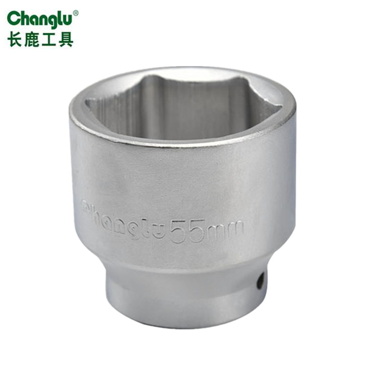 Long Deer 19mm Series Foggy Face 6 Corner Heavy Duty Sleeve Head Wrench 17-50mm 6 Corner Sleeve Head head