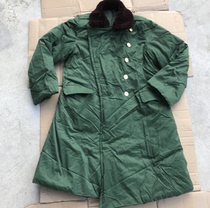In stock old goods 87 olive green cotton coat 87 style cotton coat nostalgic collection pure cotton cold-proof coat