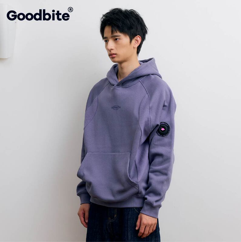 Goodbite Emotion Spectrum Couple Hooded Display Screen Smart Sweatshirt Men's Long Sleeve High-End Stylish Loose Hoodie