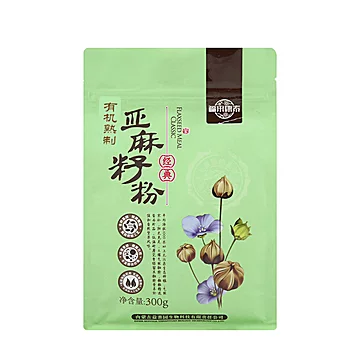 福来康泰有机熟亚麻籽粉300g[3元优惠券]-寻折猪