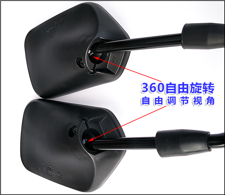 Áp dụng cho Sundiro honda xe gắn máy chiến tranh rồng sdh150-15-19 gương chiếu hậu phản xạ gương chiếu hậu gương kiểu xe máy