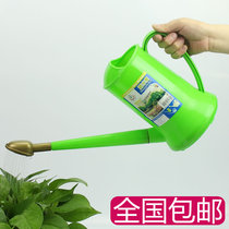Home flower long mouth plastic pastoral large sprinkling kettle gardening watering pot