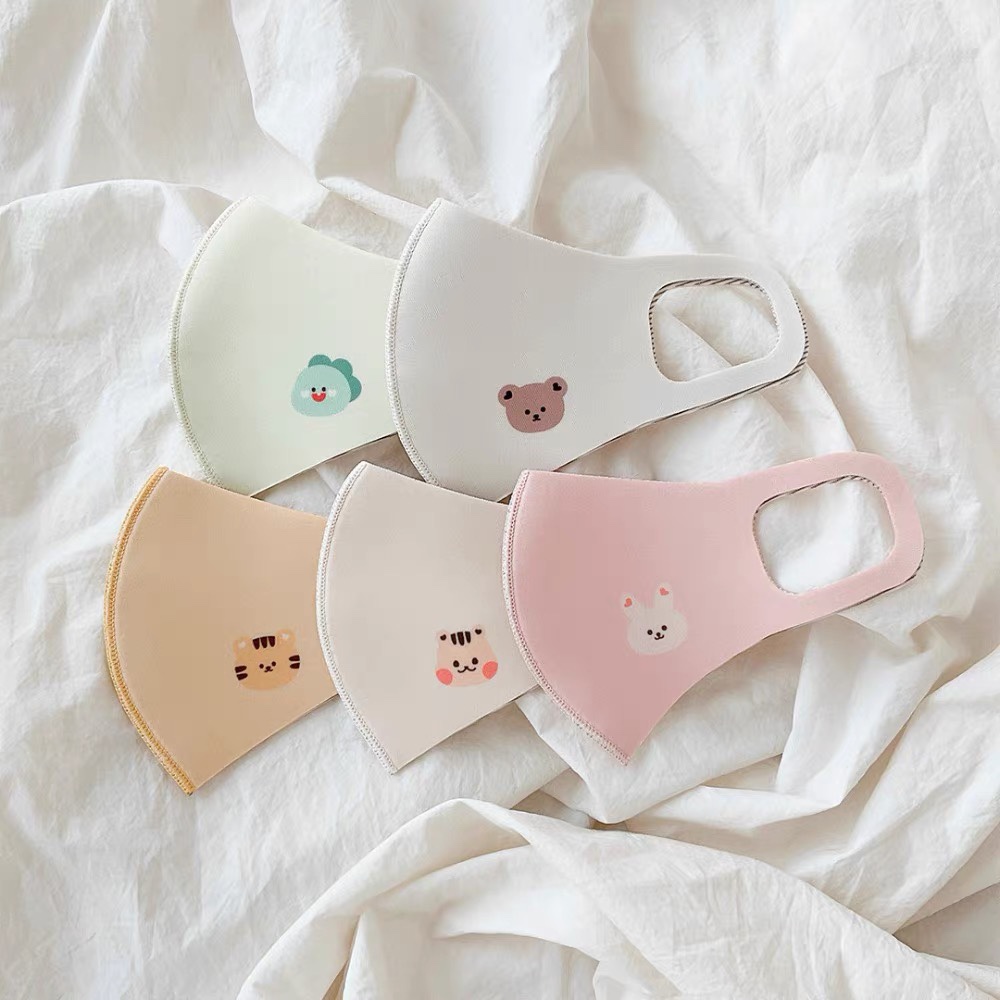 DOTTODOT cute cartoon protective stereo mask dust and breathable children in Korea