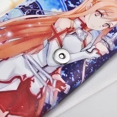 In màu đêm Con dao thần Shixiang Hẹn hò Cuộc chiến lớn FATE Destiny Sword Art Online Fantasy Meng Domain Buddha Anime Wallet ví vans