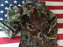 US Military Public Hair Original BDU veste Classic 4-color jungle blouses to combat long gilet Army version