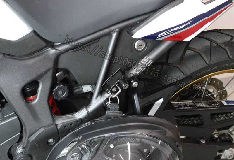 Шлем замок 适用本田cm500叛逆者cm300 cb400x f cb1100改装配件头盔锁防盗锁 Amati