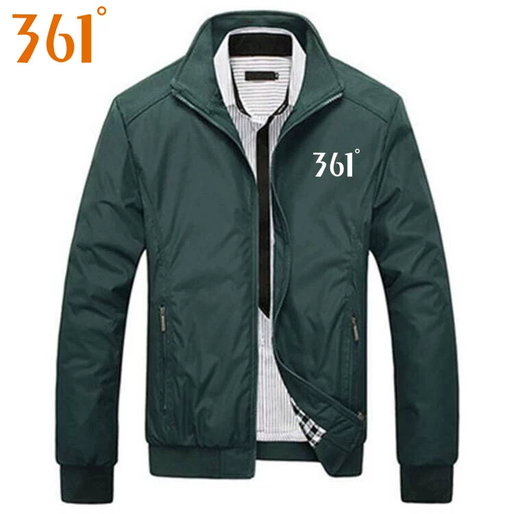 361 áo khoác thể thao nam 2018 mùa thu mới Jordan đứng cổ áo chống gió giản dị áo khoác nam