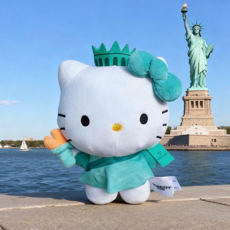 Japanese Lorz Kitty Goddess Plush Toy New Model Kt Cat Doll Kitty Cat Doll Gift