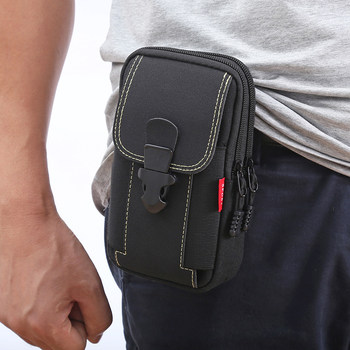 New model mobile phone waist bag men's belt foreign trade multifunctional retro mobile phone bag outdoor sports leisure waist bag