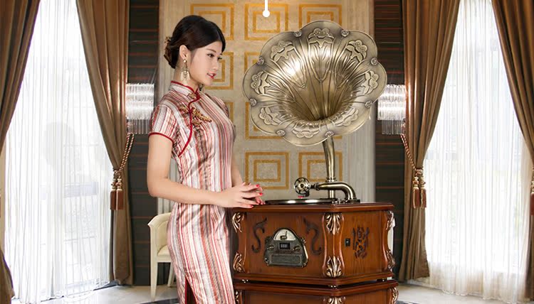 đầu đĩa than Rain Lane ghi âm bản ghi âm retro máy ghi âm cổ điển máy vinyl cổ loa lớn loa âm thanh cổ điển châu Âu 	đầu đọc đĩa than giá rẻ