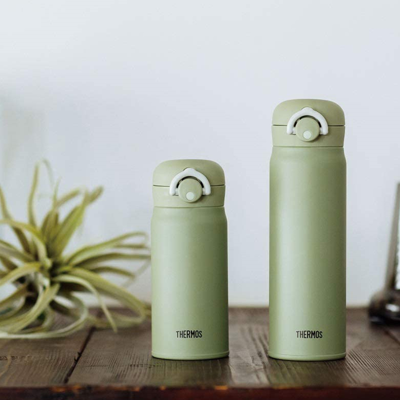 Japanese local THERMOS Dietary Magician New Color Butter Green 600ml Insulation Cup JNR350ml