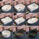 Countertop Basin Small Size Balcony Countertop Washbasin Square Ceramic Washbasin Single Basin Round Basin Household Basin