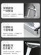 All-Copper Bathroom Washbasin Faucet, Hot and Cold Water Faucet, Single Cold Water Household Basin Faucet
