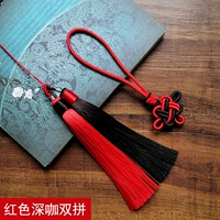 Красный темный кофе благоприятный узел+два -цвета уши