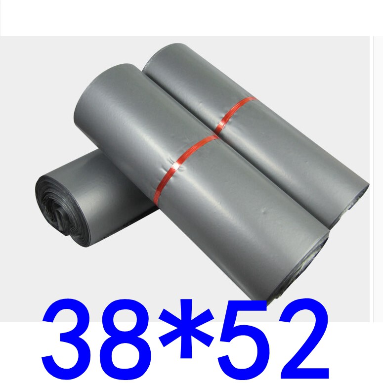 Chengdu special price grey express delivery bag packing bag Taobao bag 38 * 52 quality thickened section National limited area-Taobao