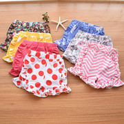 Quần Hello hướng dương bé ren Quần soóc mùa hè ăn mặc New Baby bông xà cạp Hot Pants Hot Yangair 2