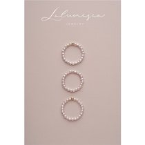 Moon Is Sea · Pearl Butter · Rare Aurora minibaby Pearl Ring