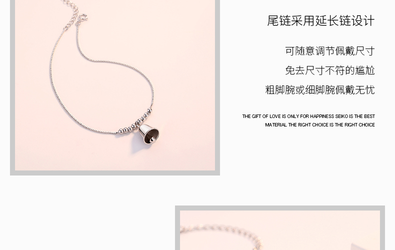 Bracelet de cheville Femme en Argenterie - Ref 3102278 Image 28