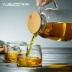 Yue đối tượng thủ công bằng thủy tinh chịu nhiệt đặt ly trà thủy tinh nhiệt độ cao thủy tinh chống cháy nổ cốc nước lạnh cốc lạnh - Trà sứ bộ tách trà cao cấp Trà sứ