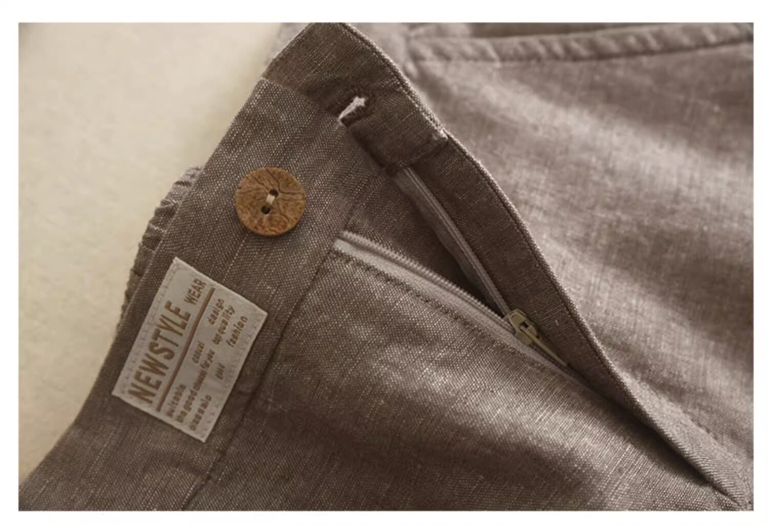 Штаны, повседневные брюки, из хлопка и льна, подходят для подростков 