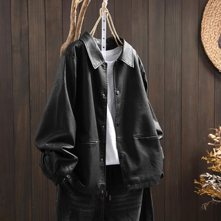 Black Leather Jacket for Women, Autumn and Winter 2026 New Style, High-End Short Style for Petite Figures, Quilted Biker Jacket Top