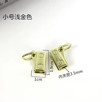 Светлая золотая труба (1 пара)