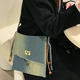 Coward Savior Zhao Zhaoyi ຂອງຕົ້ນສະບັບດຽວກັນ denim crossbody bag canvas bag niche shoulder bag commuter messenger bag