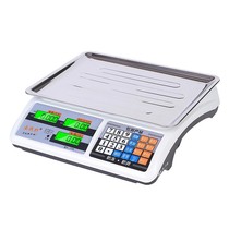 Electronic scale 30 Gongshi scale HD red letter concave plate household small tea vegetable and fruit stall cheap