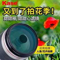 Kase Card Return Filter 77mm Doughnut Filter Aperture Person Like Flower Lotus Magic Mirror Special Effects