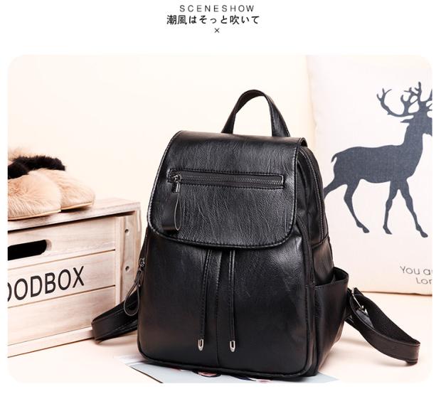Da mềm không thấm nước trung niên lady vai túi chống trộm túi xách nữ túi trẻ người mẹ du lịch ba lô giải trí balo đi học nữ cấp 2