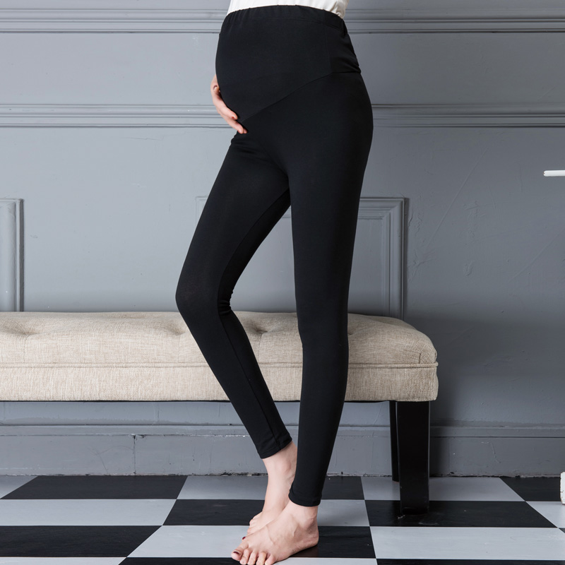 Pregnant women's pants pregnant women's pants cotton maternity pants sanitary pants maternity pants belly pants autumn and winter