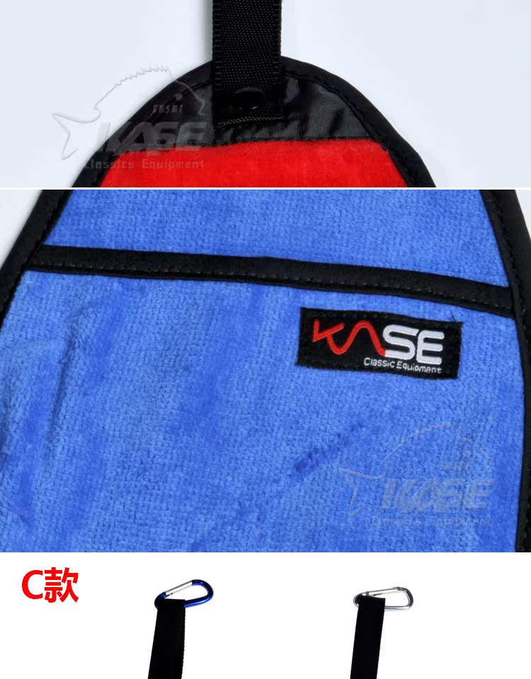 KASE Kaisi câu cá đặc biệt khăn lau di động không dính mồi câu cá giải quyết làm sạch thiết bị câu cá phao câu lục xa bờ